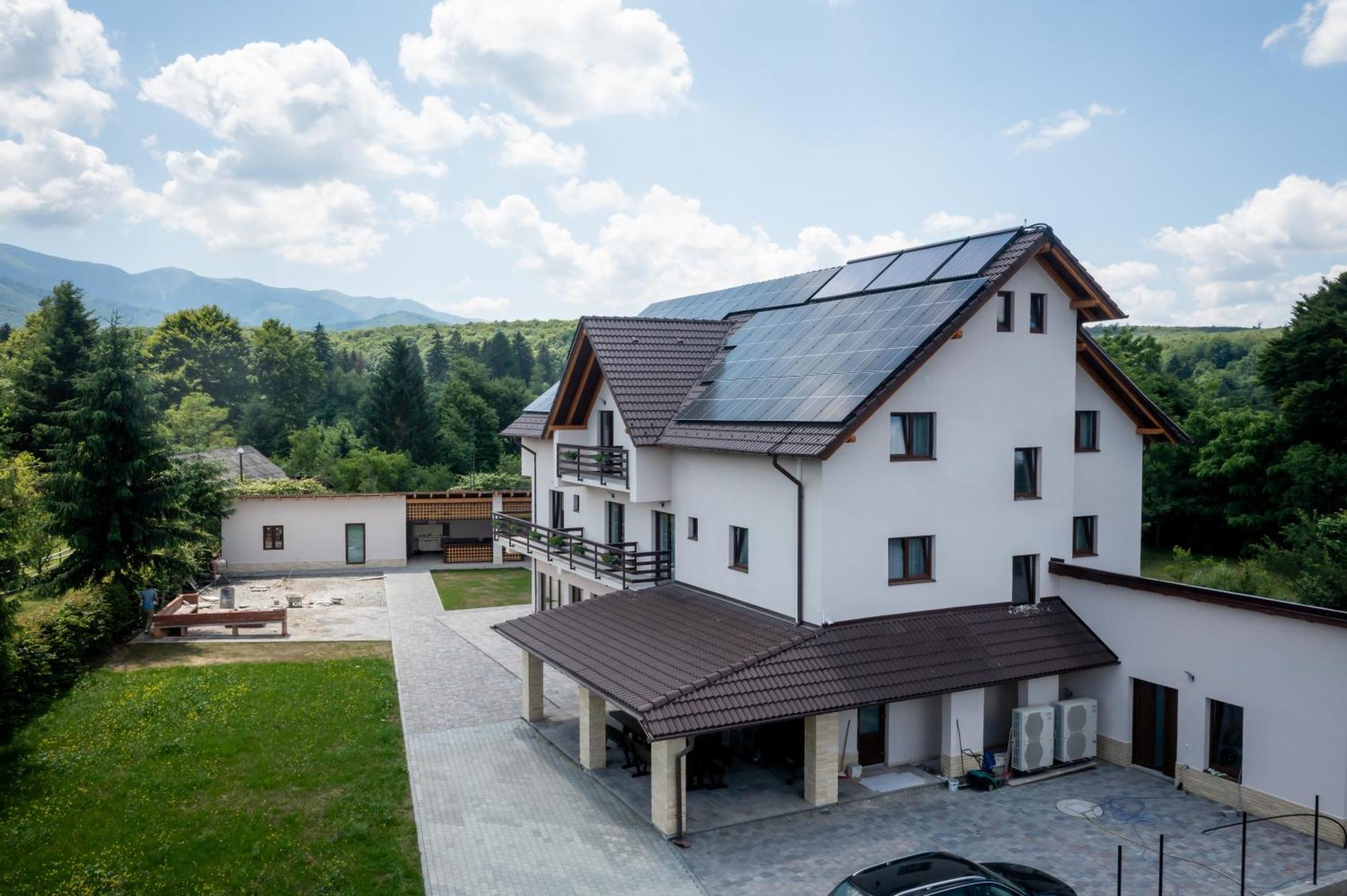 Evergreen Chalet Avrig Exterior foto